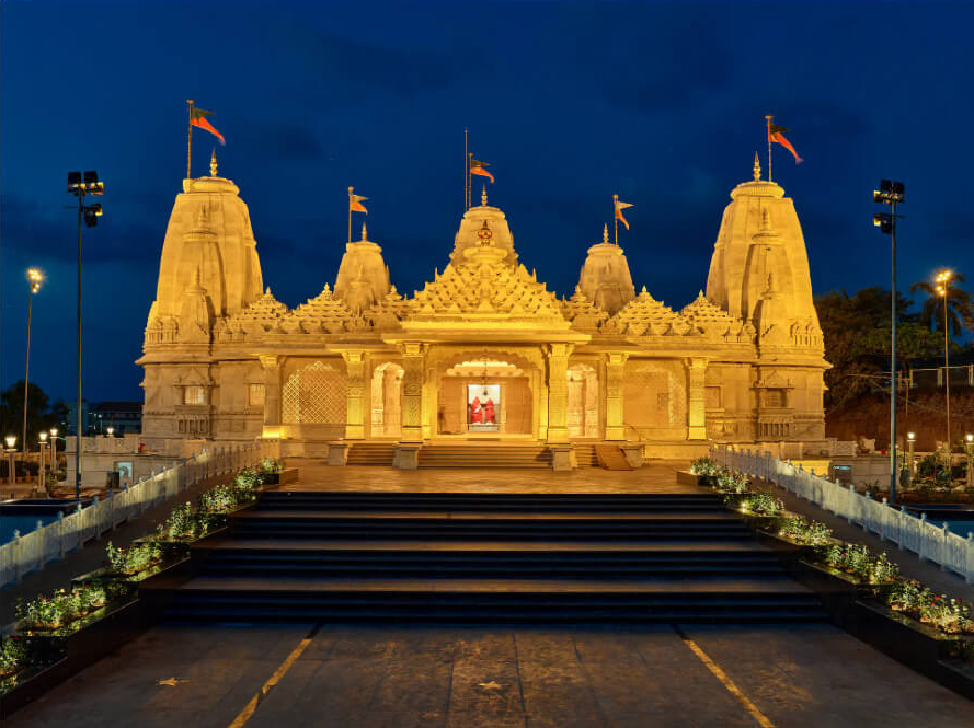 Temple Corridor View