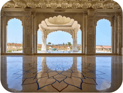 Temple Ceiling Detail